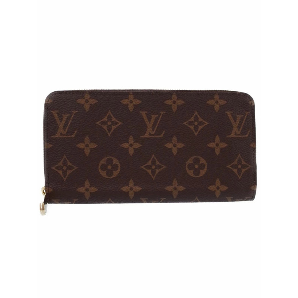 Louis Vuitton Monogram Zippy Wallet Round Zipper Long